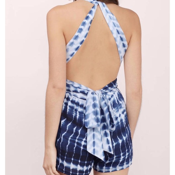 Tie-dye Romper - Picture 3 of 3